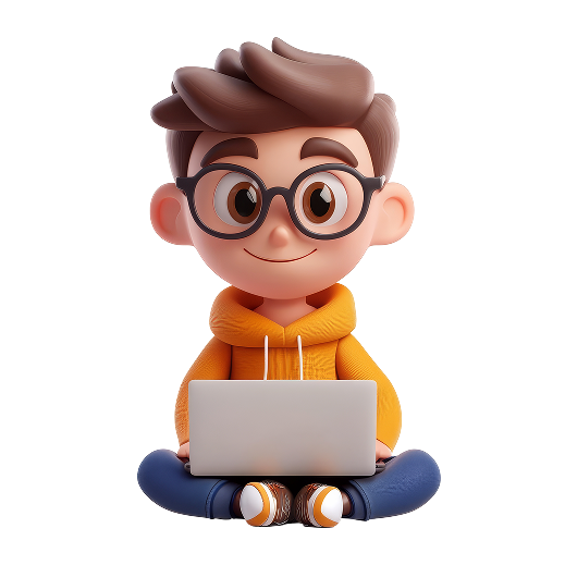 vecteezy_a-cute-cartoon-character-with-glasses-using-a-laptop-while_57445281 1